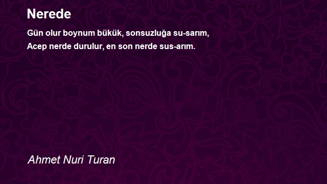 Ahmet Nuri Turan