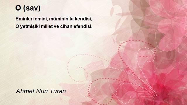 Ahmet Nuri Turan