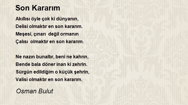 Osman Bulut