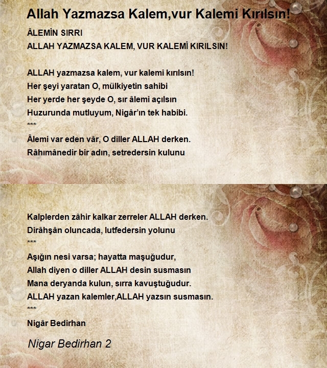 Nigar Bedirhan 2