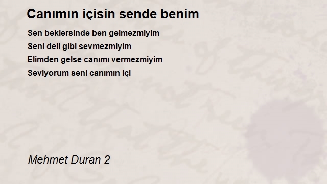 Mehmet Duran 2