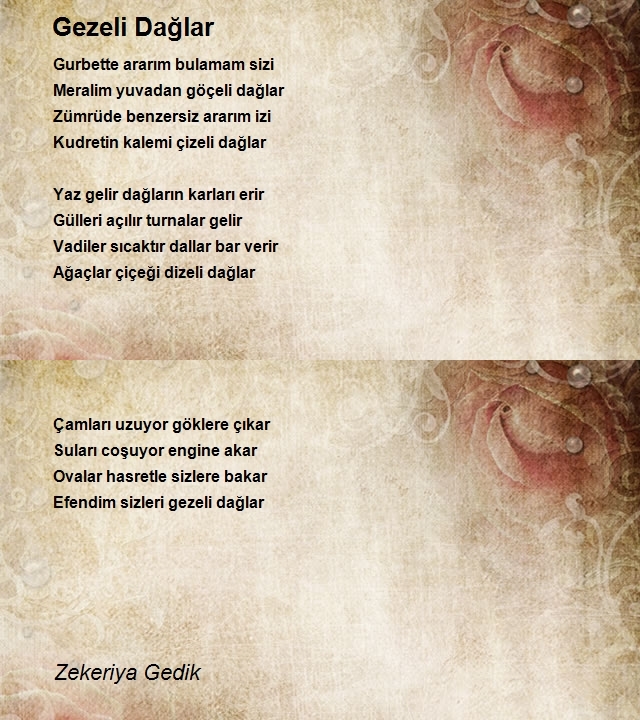 Zekeriya Gedik