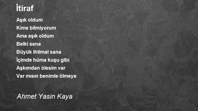 Ahmet Yasin Kaya