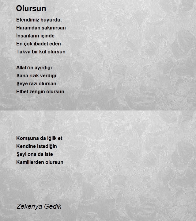 Zekeriya Gedik