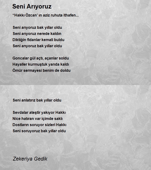 Zekeriya Gedik