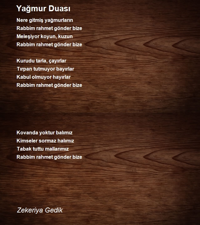 Zekeriya Gedik