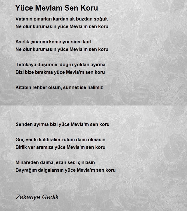 Zekeriya Gedik