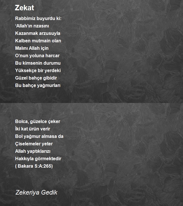 Zekeriya Gedik