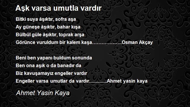 Ahmet Yasin Kaya