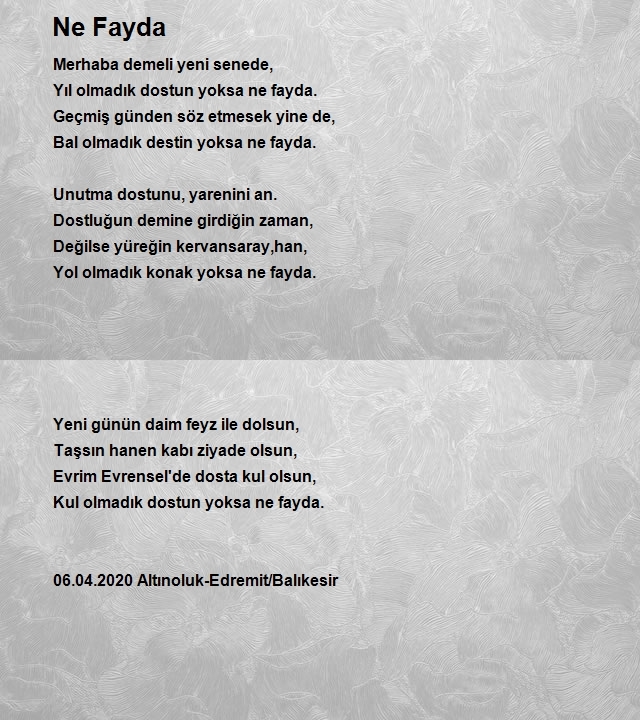 Evrim Evrensel