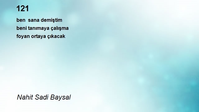 Nahit Sadi Baysal