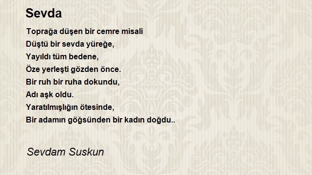 Sevdam Suskun