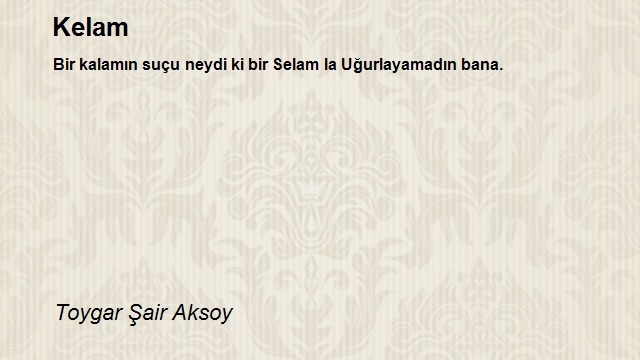 Toygar Şair Aksoy