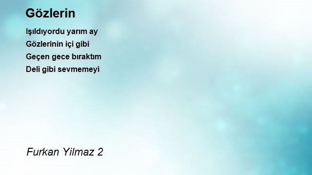 Furkan Yilmaz 2