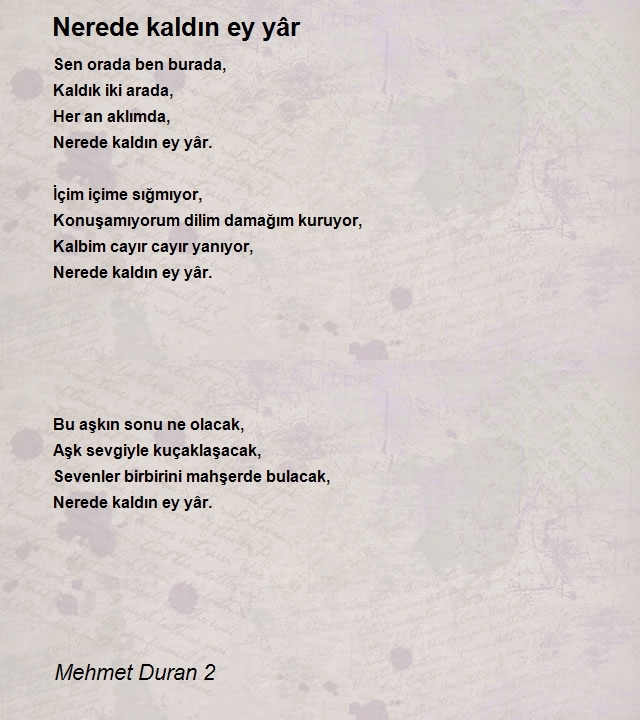 Mehmet Duran 2