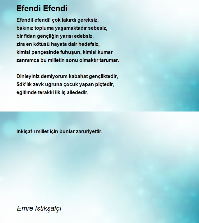 Emre İstikşafçı