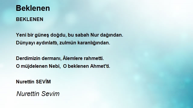 Nurettin Sevim