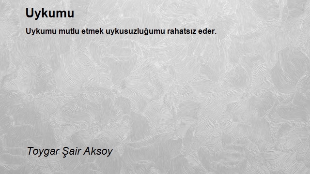 Toygar Şair Aksoy