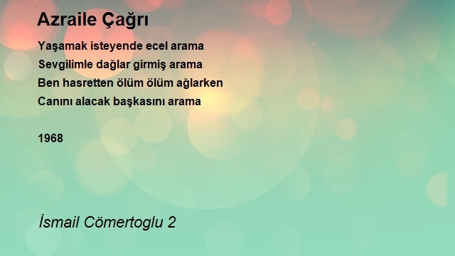 İsmail Cömertoglu 2