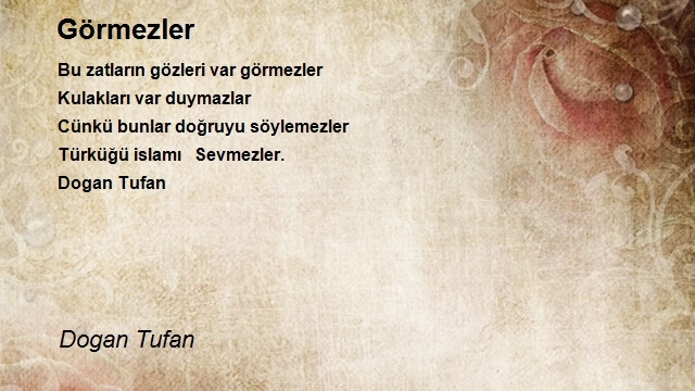 Dogan Tufan