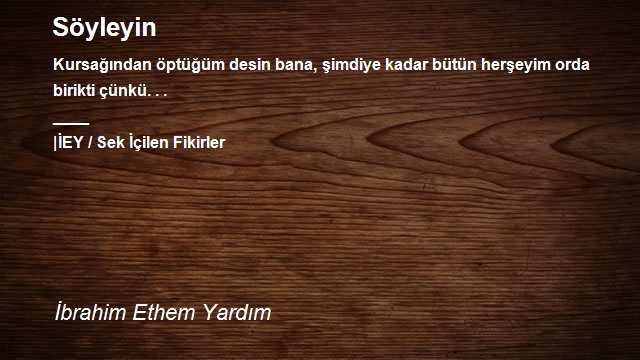 İbrahim Ethem Yardım