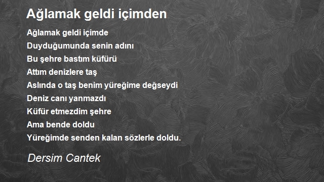 Dersim Cantek