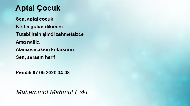 Muhammet Mahmut Eski