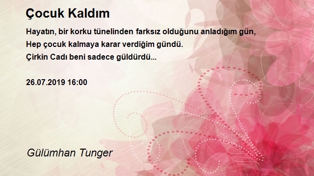 Gülümhan Tunger