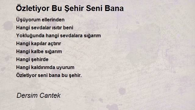 Dersim Cantek