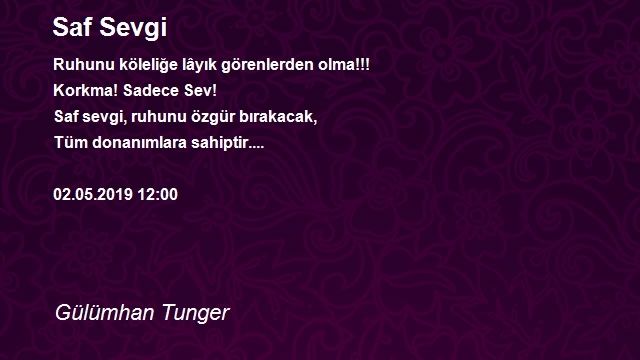 Gülümhan Tunger