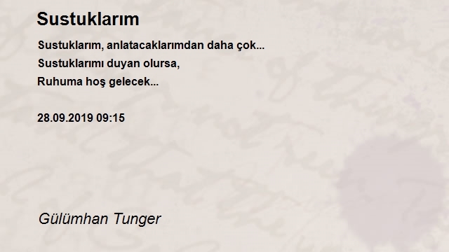 Gülümhan Tunger