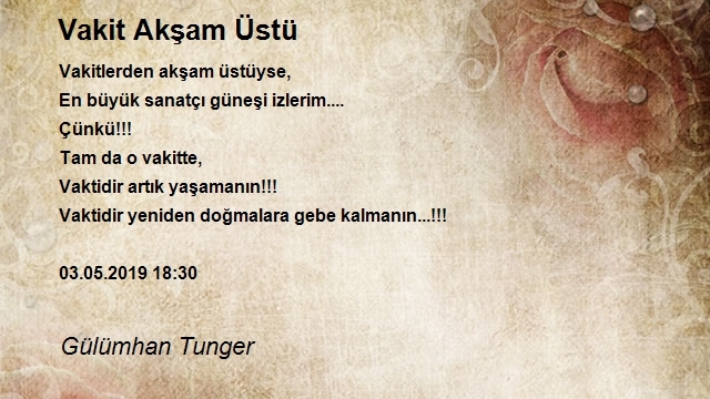 Gülümhan Tunger