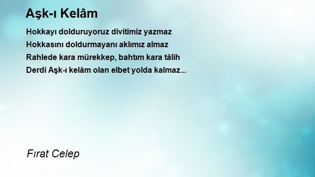 Fırat Celep