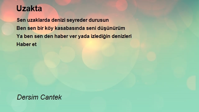 Dersim Cantek