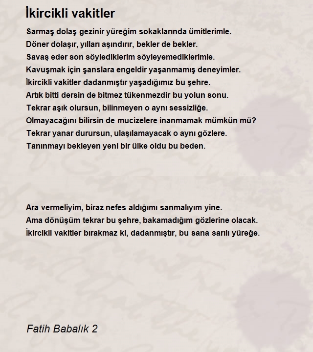 Fatih Babalık 2