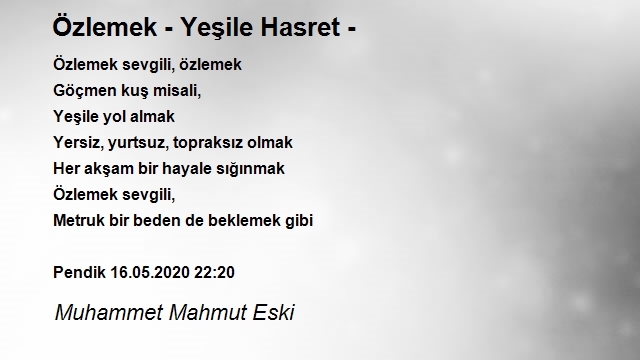 Muhammet Mahmut Eski