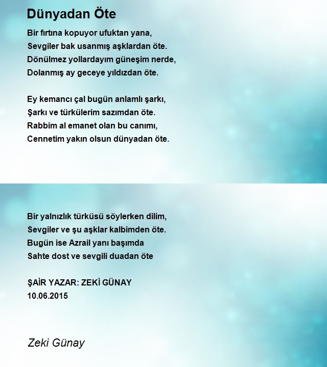 Zeki Günay