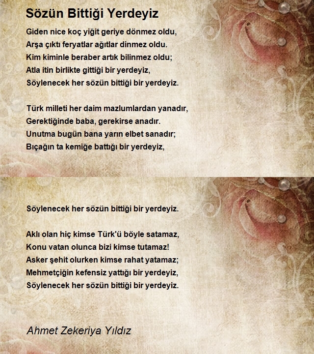 Ahmet Zekeriya Yıldız