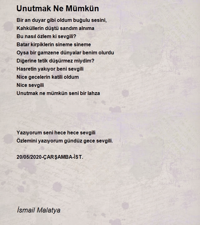 İsmail Malatya