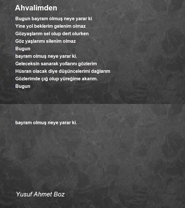 Yusuf Ahmet Boz