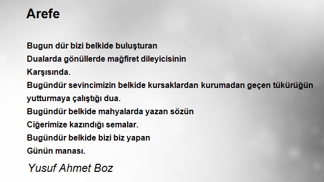 Yusuf Ahmet Boz