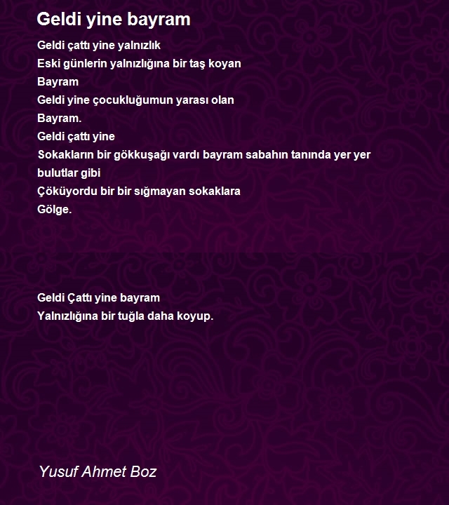 Yusuf Ahmet Boz