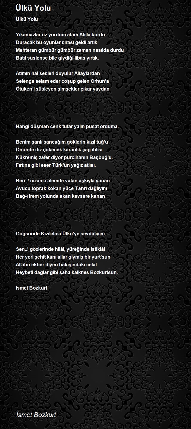 İsmet Bozkurt