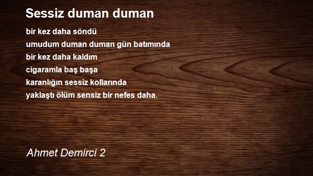 Ahmet Demirci 2