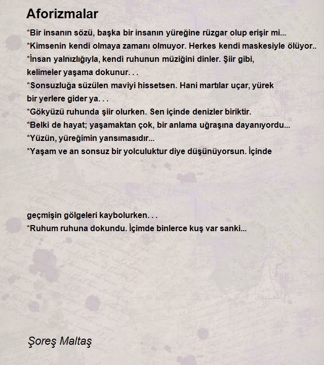 Şoreş Maltaş