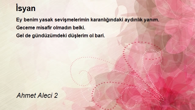 Ahmet Aleci 2