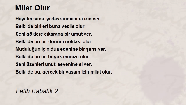 Fatih Babalık 2