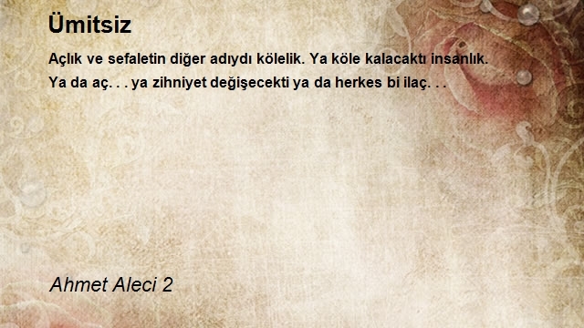 Ahmet Aleci 2