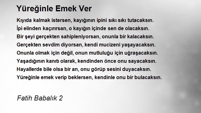 Fatih Babalık 2