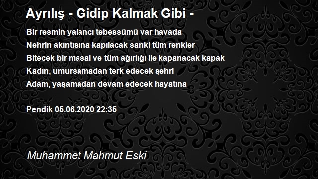 Muhammet Mahmut Eski